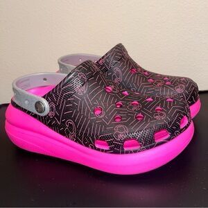 CROCS X Barbie Crush Clog Women’s Size 9 Limited‎ Edition
